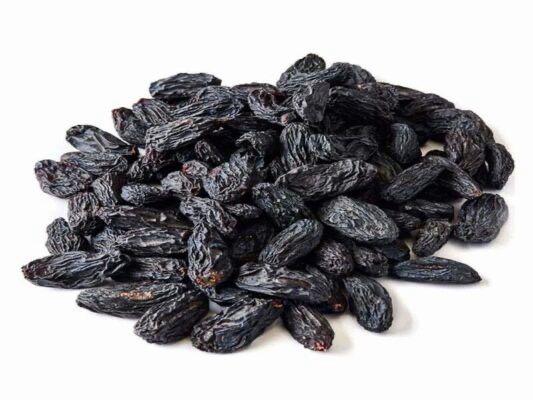 Black Raisins with Seed